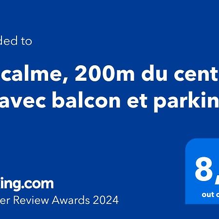 Apartmán Au Calme, 200M Du Centre T2 Avec Balcon Et Parking Cassis Exteriér fotografie