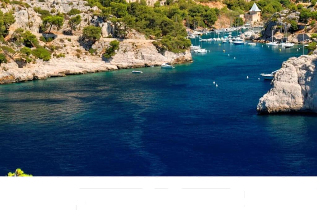 Apartmán Au Calme, 200M Du Centre T2 Avec Balcon Et Parking Cassis Exteriér fotografie